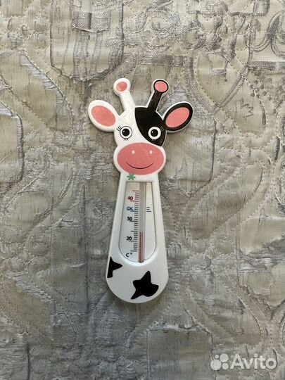 Ванночка для купания+круг на шею и термометр