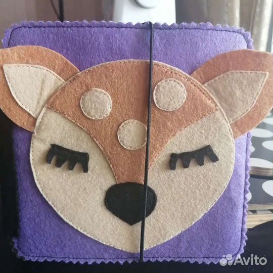 Детские книги из фетра