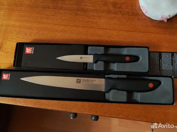 Кухонные ножи zwilling twin point 20 и 8 см