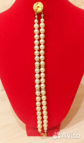 Винтаж бусы чешские цветочки