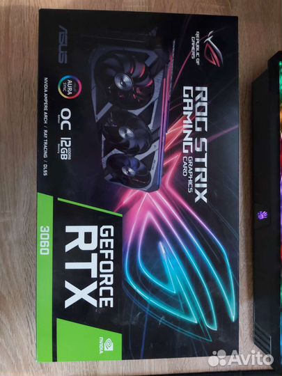 Видеокарта Asus RTX 3060