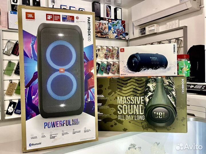 Портативная колонка Jbl Boombox 2 / Boombox 3