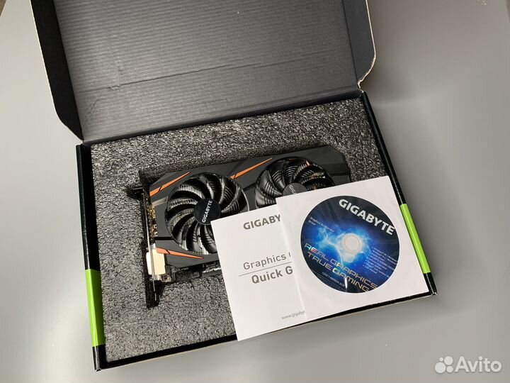 Видеокарта gtx 1060 3GB gigabyte OC