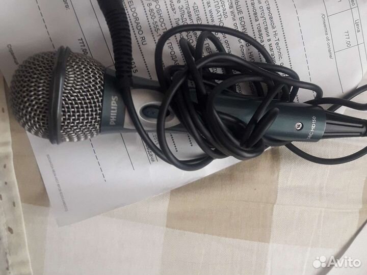 Микрофон philips
