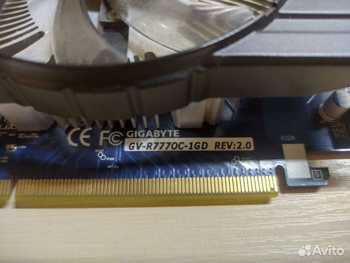 Видеокарта Radeon HD 7770 1 GB (Gigabyte)