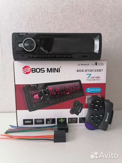 Автомагнитола BOS-mini с Bluetooth
