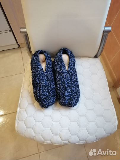 Следки мужские вязаные