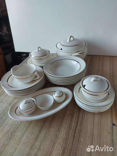 Столовый сервиз фарфор СССР