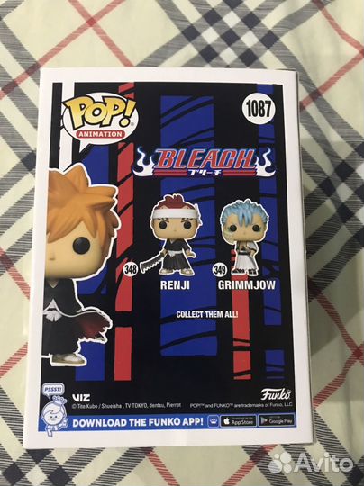 Funko pop bleach ichigo 1087