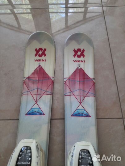 Горные лыжи детские 90 комплект