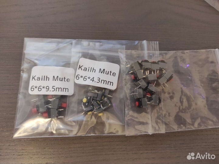 Микропереключатели /энкодеры TTC Omron Kailh Huano