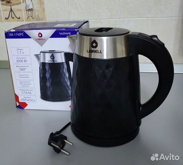 Новый чайник электрический