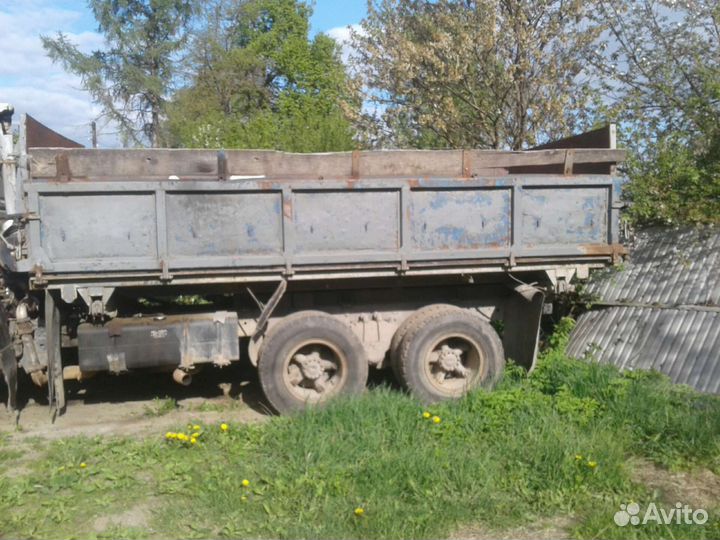 Самосвальная установка камаз