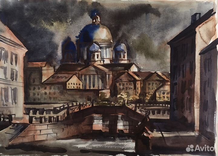 Акварельные картины