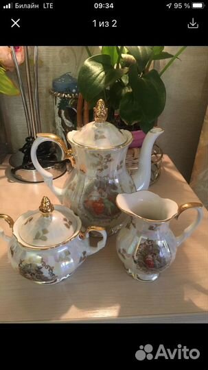 Сервиз чайно/кофейный гдр Мадонна»