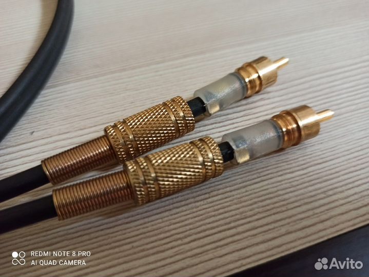 Древний межблочный кабель RCA Англия