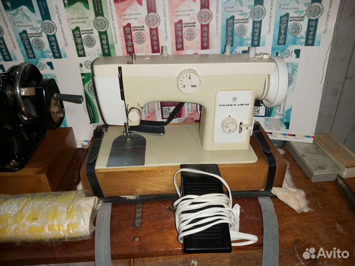 Швейная машинка подольский чайка