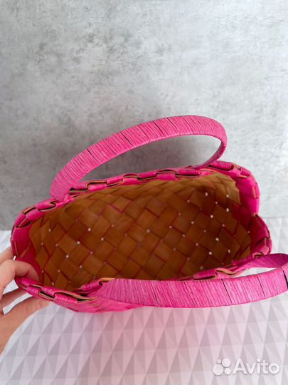 Корзина сумка плетенная