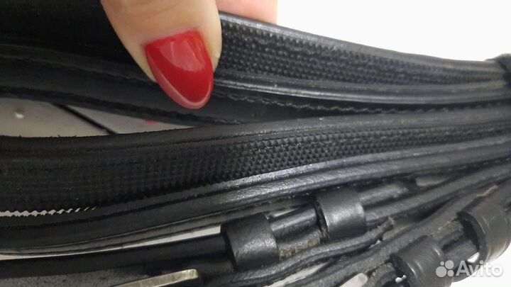 Новый повод для уздечки прорезиненный