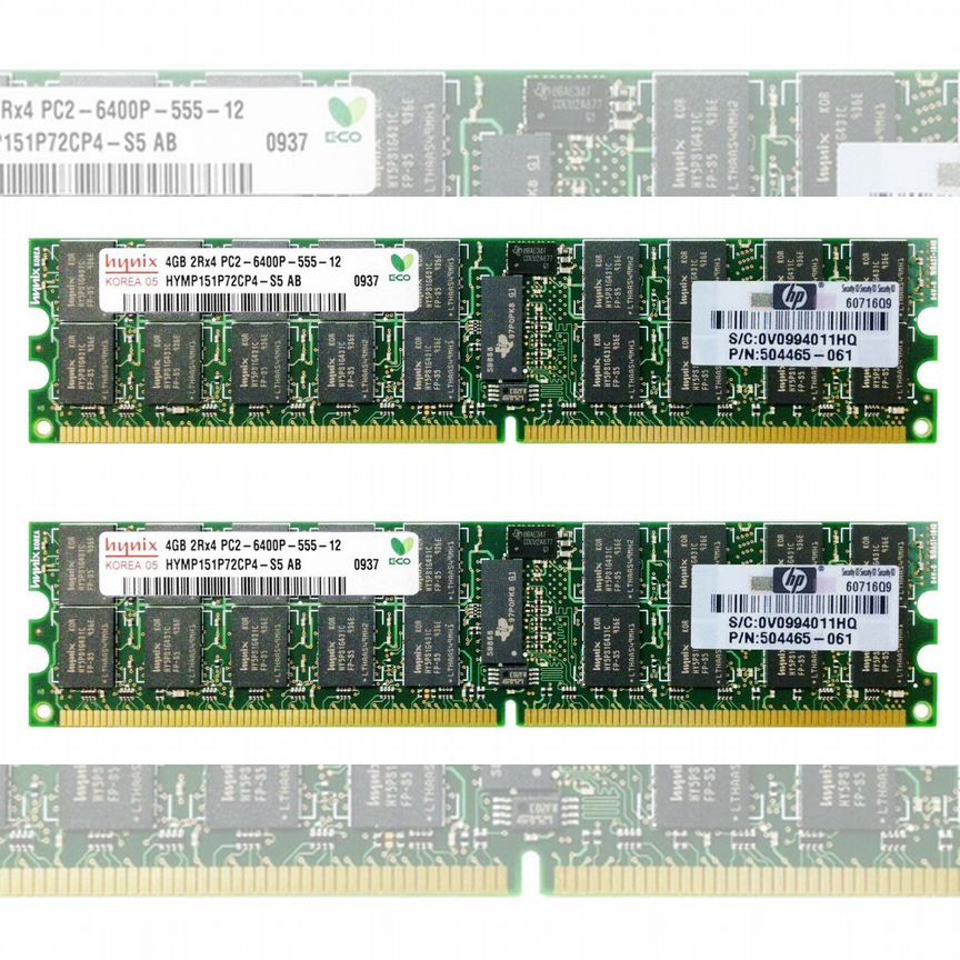 [504351-B21] Оперативная Память Hp Ddr2 8gb 504351-B21