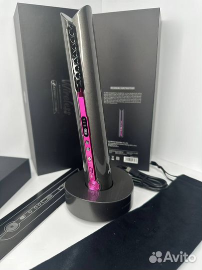 Беспроводной выпрямитель для волос в стиле dyson