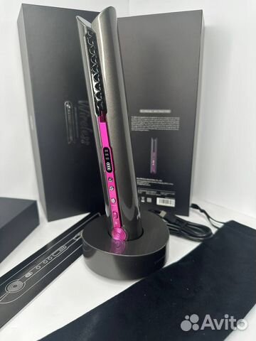 Беспроводной выпрямитель для волос в стиле dyson