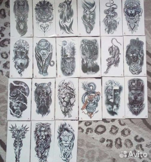 Татуировка наклейка временная