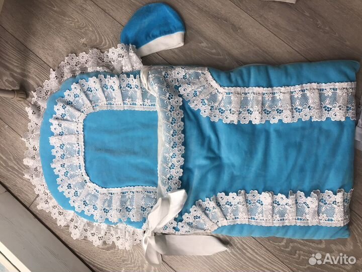 Конверт на выписку для мальчика весна осень