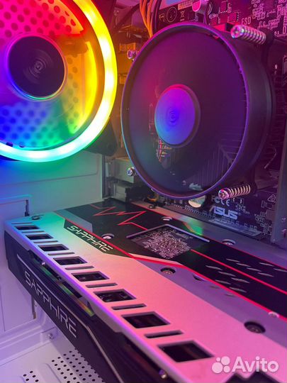 Игровой PC intel i5 7400/RX 580 8GB/16RAM/SSD