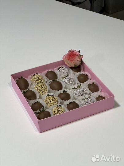 Клубника в шоколаде