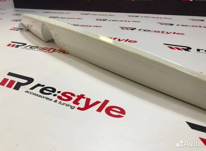 Спойлер Prado 120 / Lexus GX470 Белый