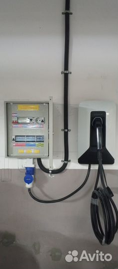 Автозарядочная установка.Монтаж.электромонтер