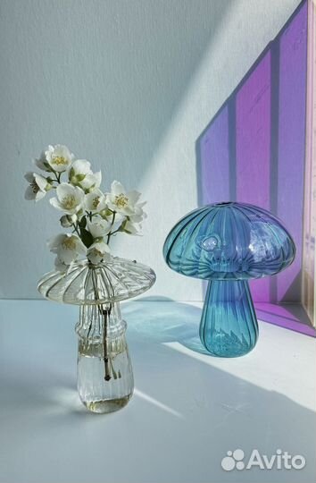 Ваза гриб для цветов