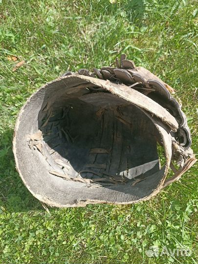 Туесок берестяной старинный