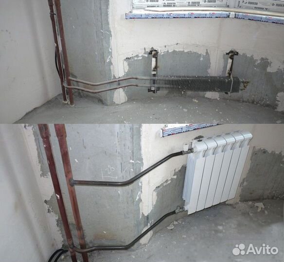 Замена радиаторов отопления на сварке