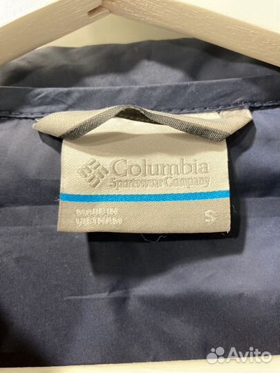 Пуховик тонкий columbia