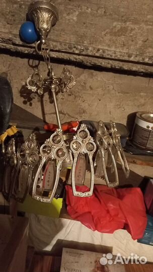 Люстра потолочная бу