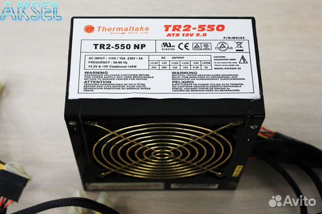Блок питания 550W Thermaltake TR2-550 (TR2-550NP)