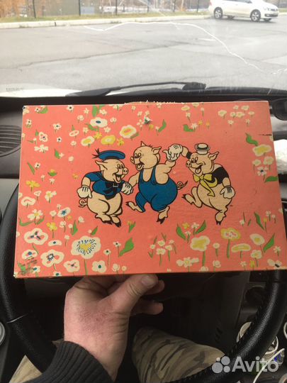 Кубики деревянные СССР