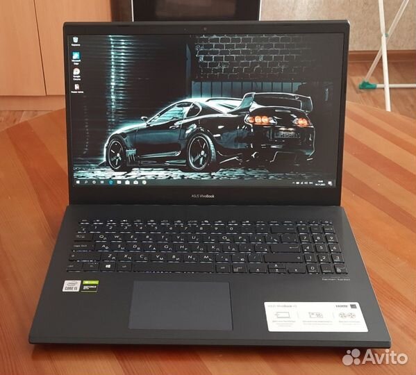 New i5 10300H/GTX 1650/ 8/SSD/Full IPS/Ак 4ч
