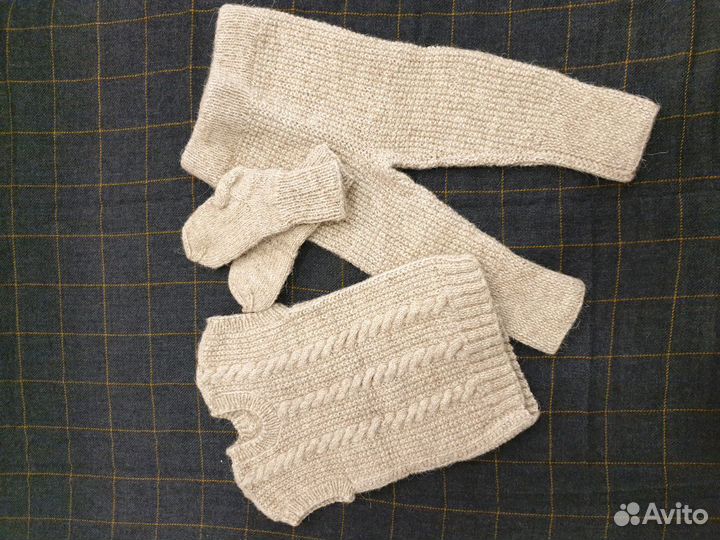 Комплект поддева Натуральная шерсть (100)