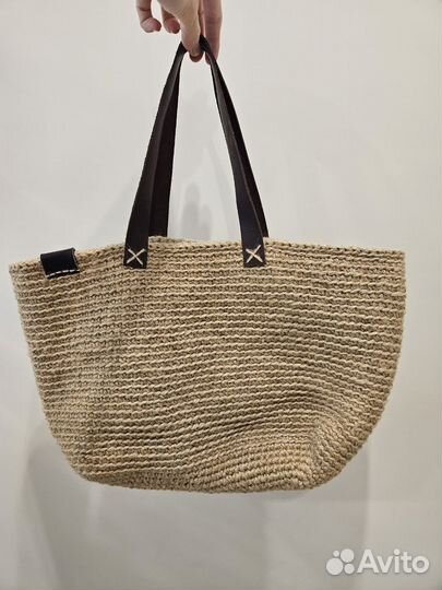 Cумка шопер из джута