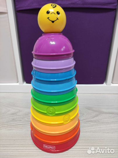 Пирамидка fisher price
