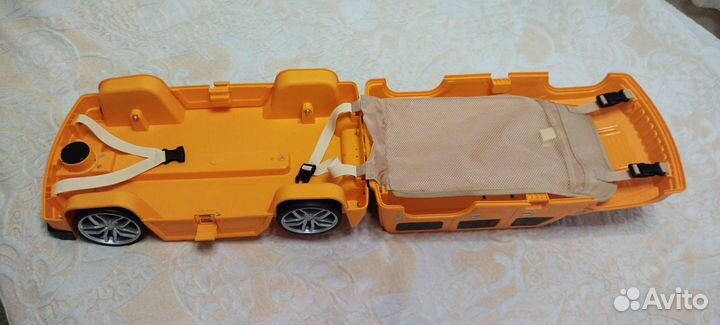 Детский чемодан-машинка