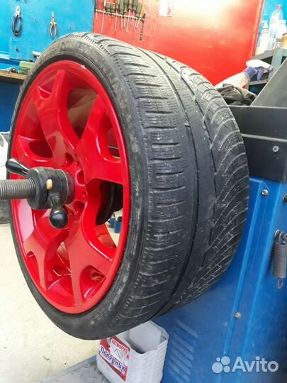 Обучение шиномонтажу