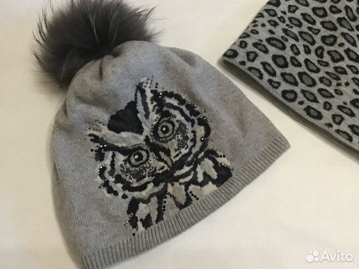 Шапка детская с совой