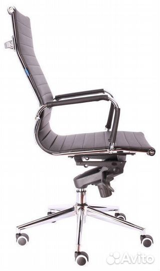 Кресло офисное EverProf Rio M Кожа Черный