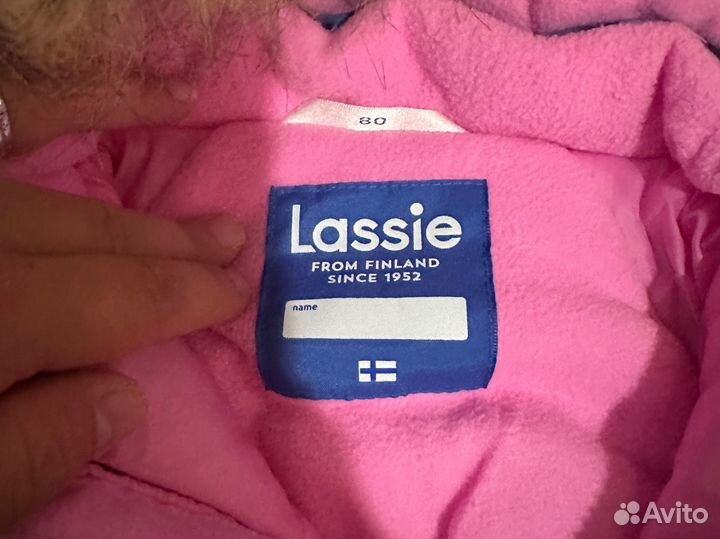 Зимний комбинезон для девочки Lassie 86