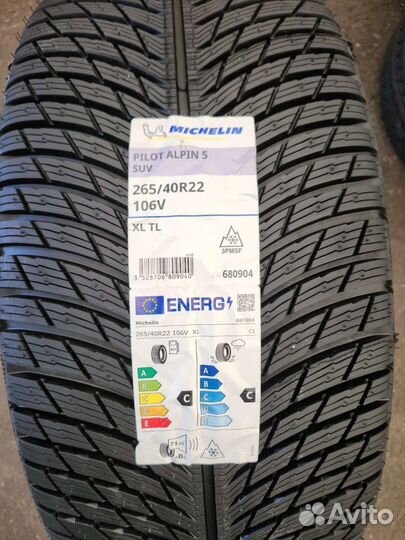 Michelin Pilot Alpin 5 SUV 265/40 R22 106V