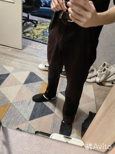 Брюки вельветовые